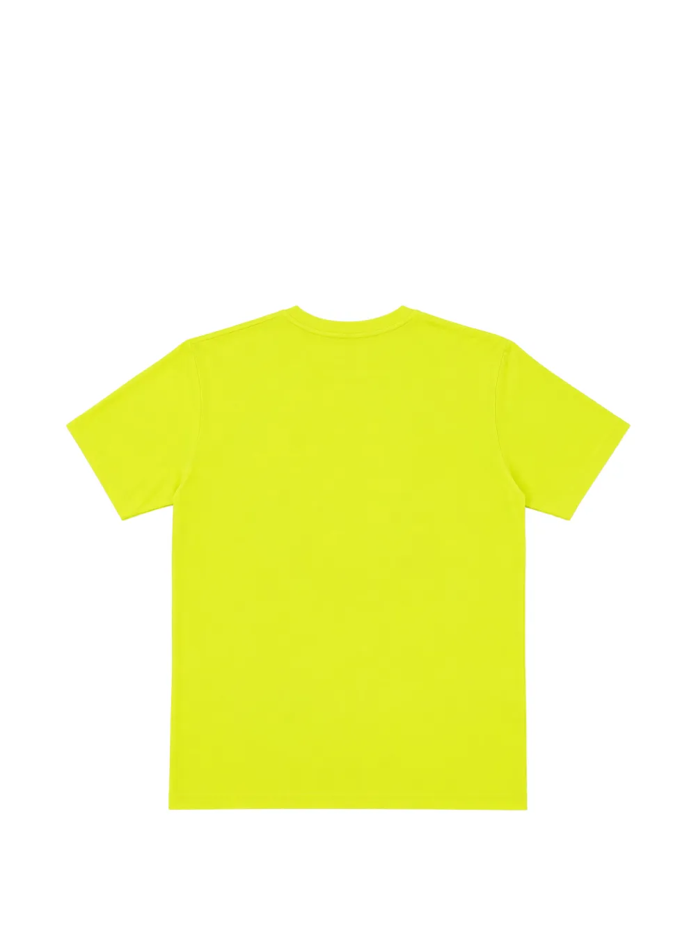 Stone Island Junior T-shirt met logopatch Geel