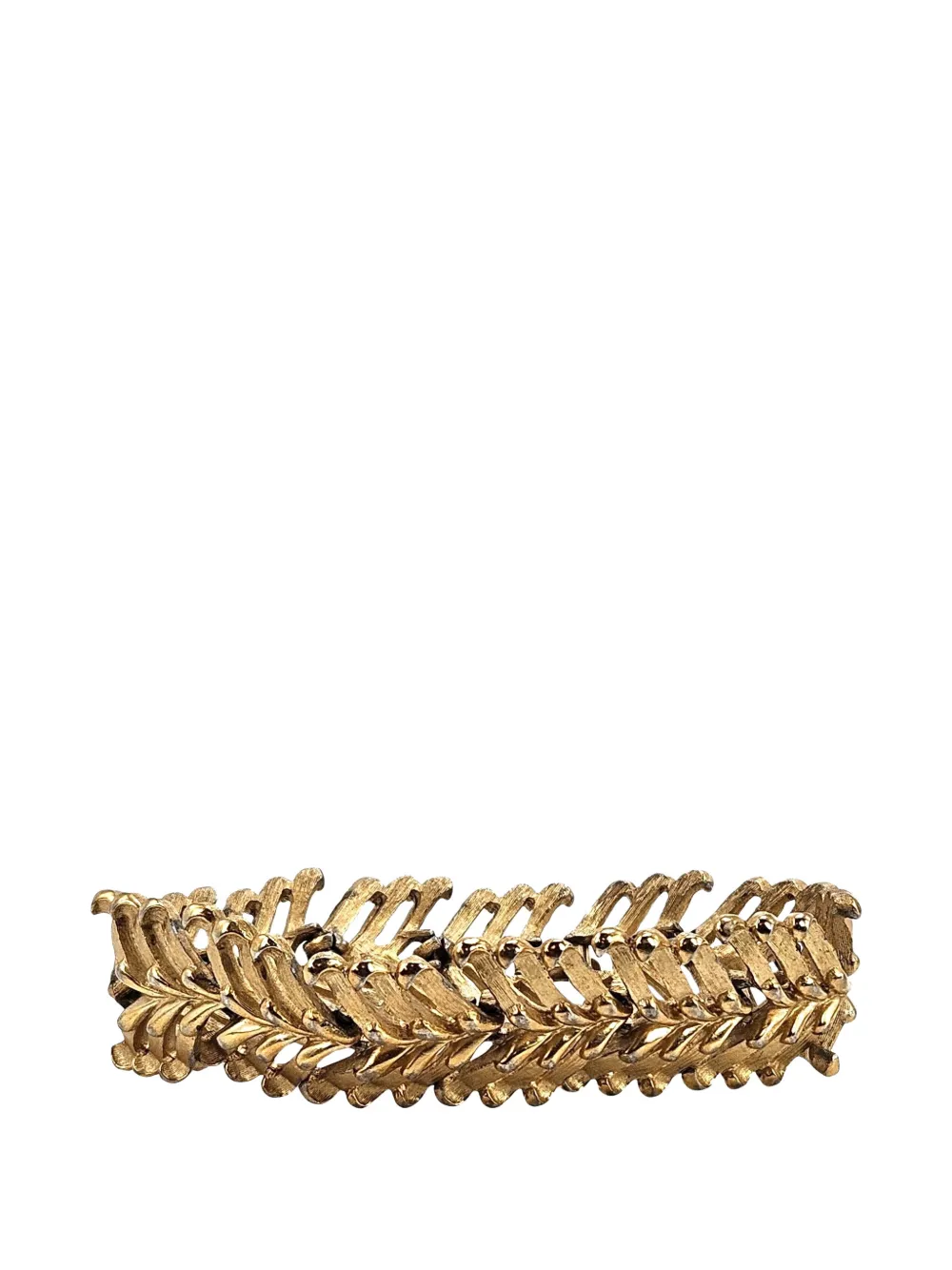 Madison chevron-link bracelet - Oro