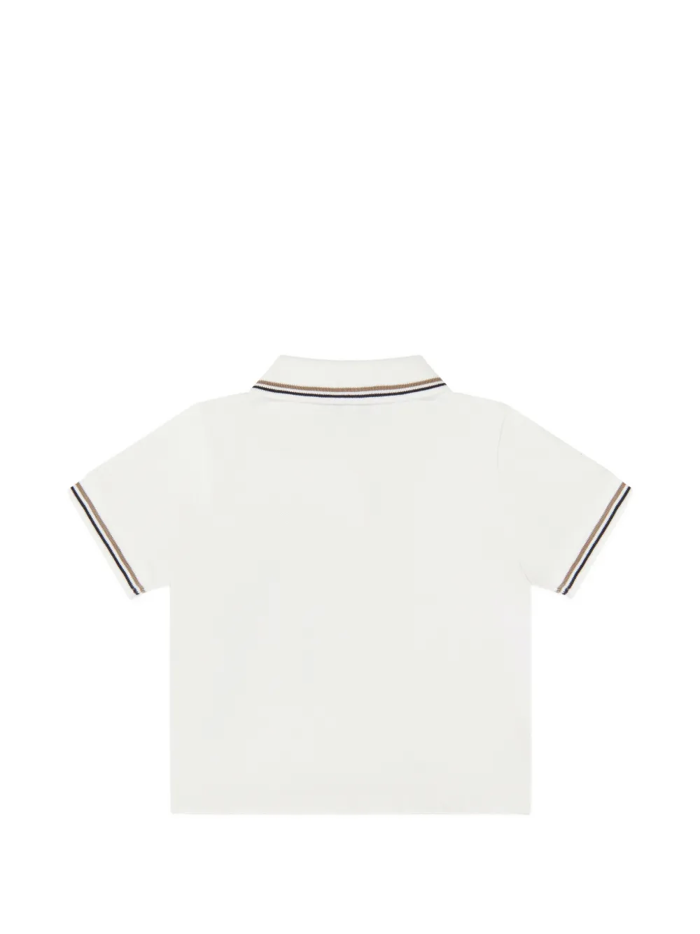 Emporio Armani Kids Poloshirt met logopatch Wit