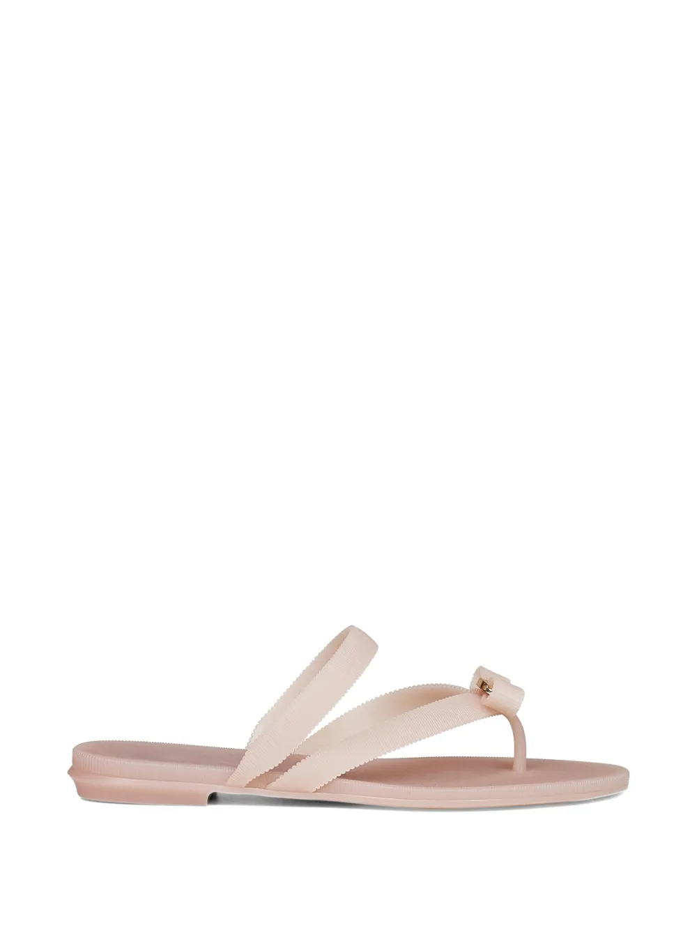 Ferragamo Vara bow rubber sandals - Rosa