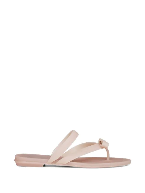 Ferragamo Vara bow rubber sandals