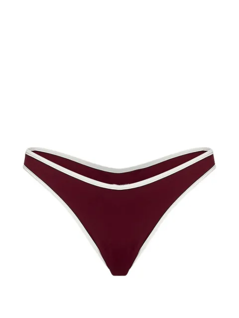 MC2 Saint Barth contrast-trim bikini bottoms