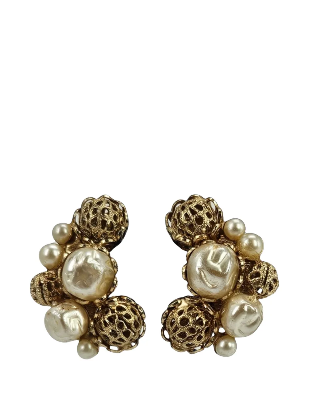 Madison clip-on earrings - Oro