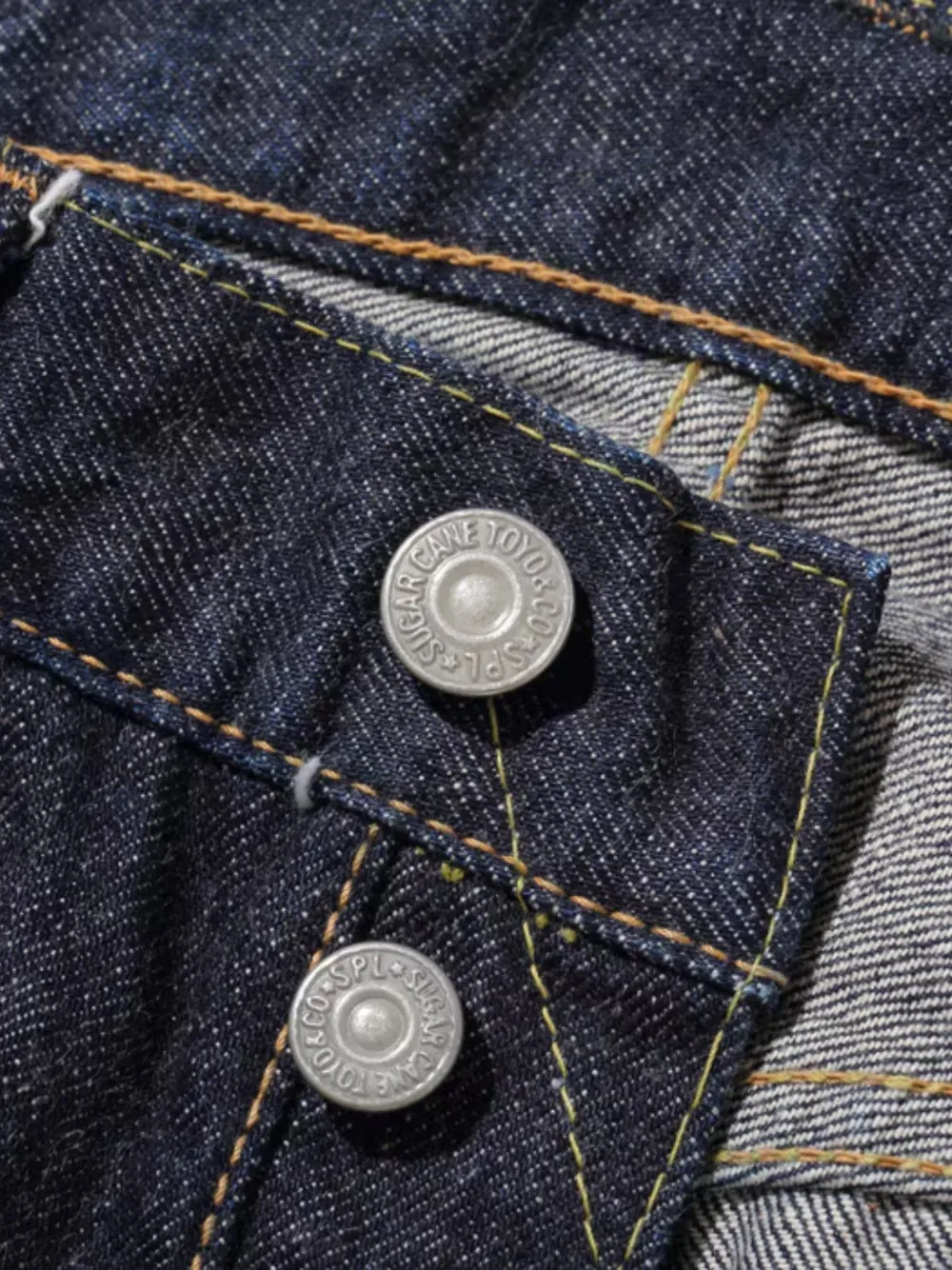  Sugar Cane Jeans Vaqueros Rectos - Azul 