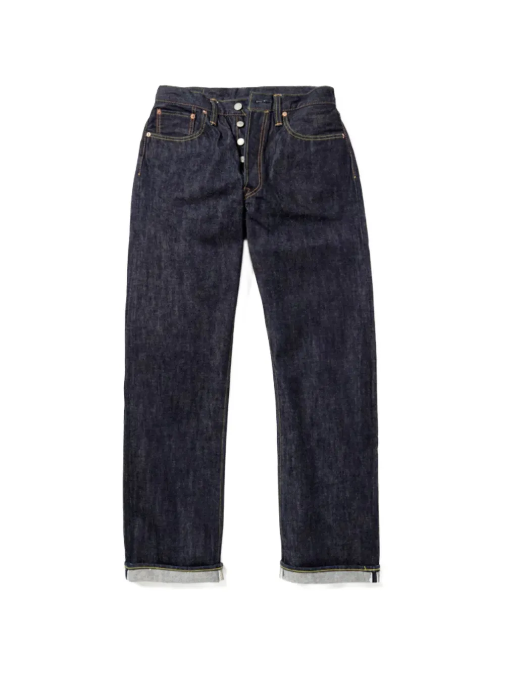 Sugar Cane Jeans straight-leg denim jeans - Blu