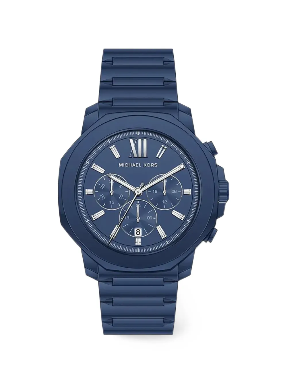Michael Kors Orologio Prescott oversize - Blu