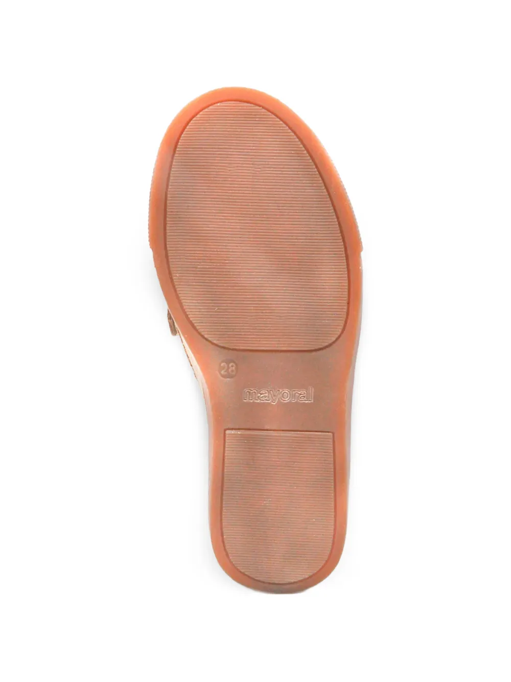 Mayoral Suède loafers met studs Beige