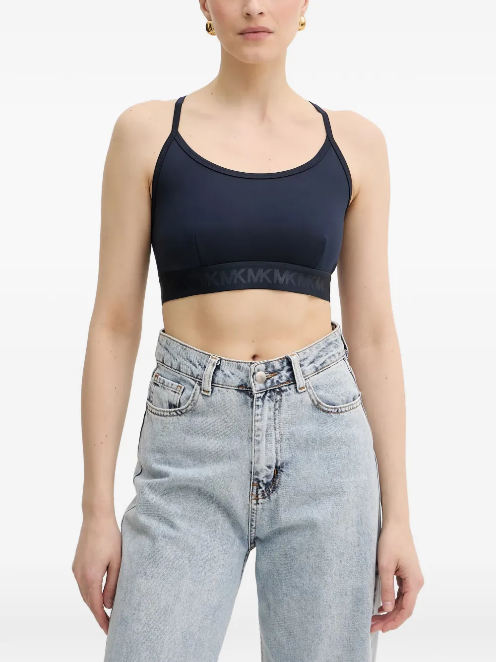 Michael Michael Kors Reggiseno con logo - Blu