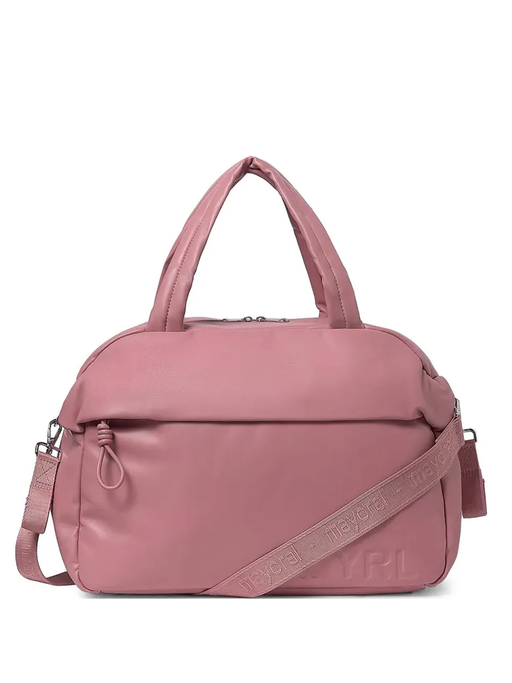 Mayoral Wickeltasche mit Logo-Prägung - Rosa