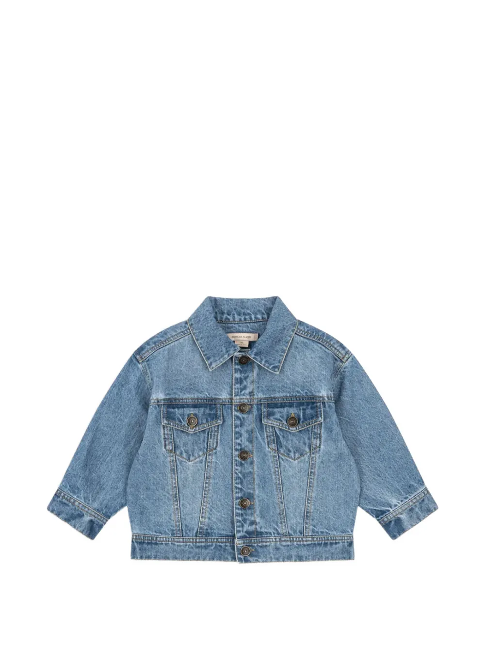 Konges Sløjd veste en jean Magot à boutonnière - Bleu