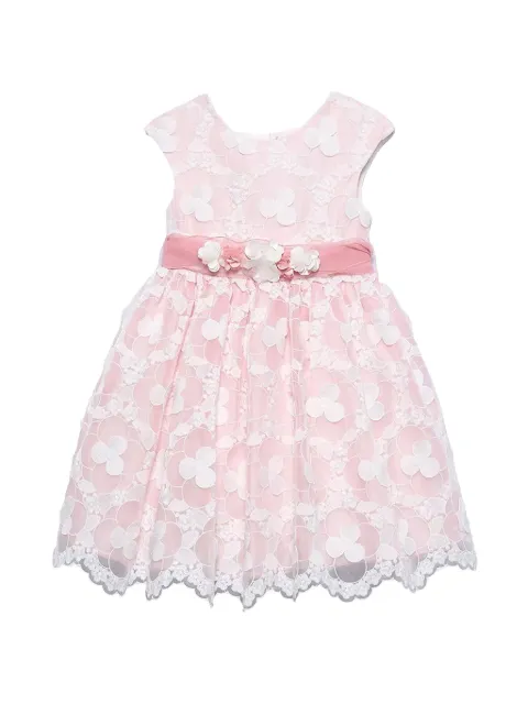 Abel & Lula vestido con moño y encaje floral
