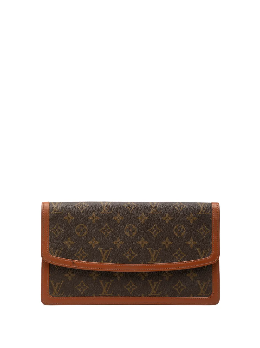 Louis Vuitton Pre-Owned 1994 Monogram Pochette Dame GM clutch bag - Marrone