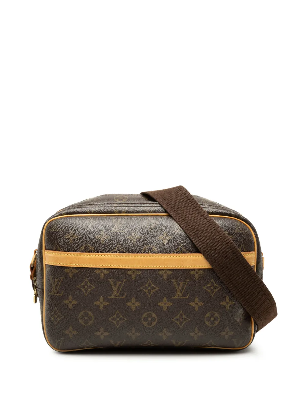 Louis Vuitton Pre-Owned 2002 Monogram Reporter PM crossbody bag - Marrone