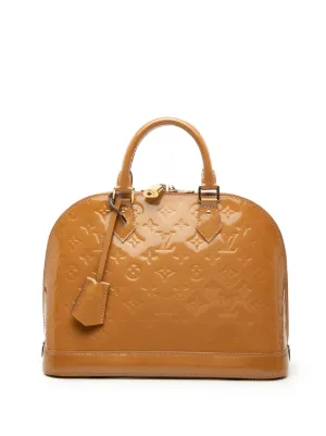 Louis Vuitton Pre-Owned 2013 モノグラム ヴェルニ アルマ PM