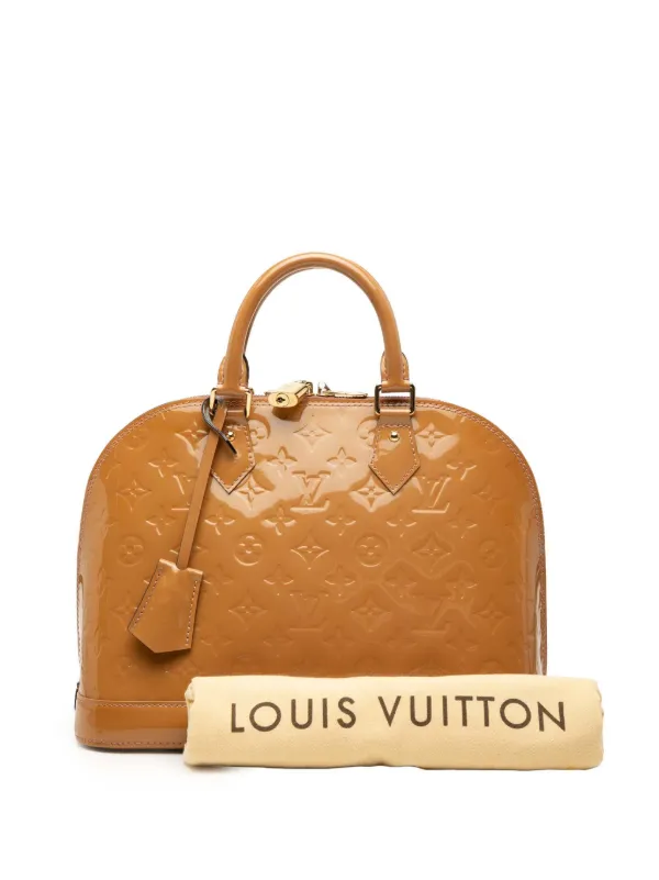 Louis Vuitton Pre-Owned 2012 モノグラム ヴェルニ アルマ PM 