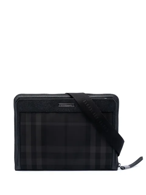 Burberry Pre-Owned 2000-2017 Check Nylon Messenger Bag crossbody bag