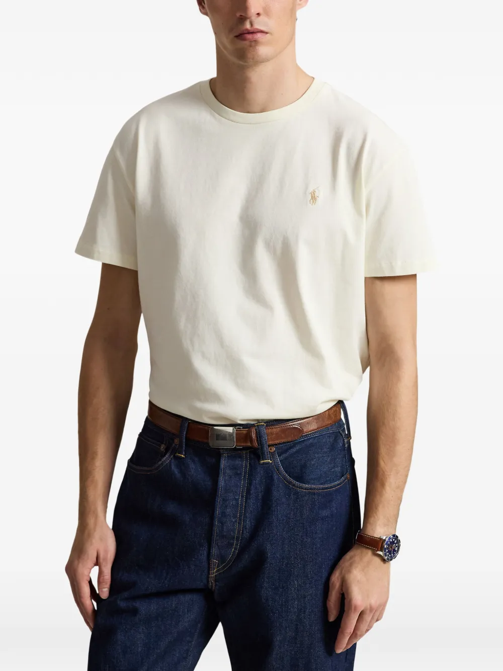 Polo Ralph Lauren Classic Fit jersey T-shirt Beige