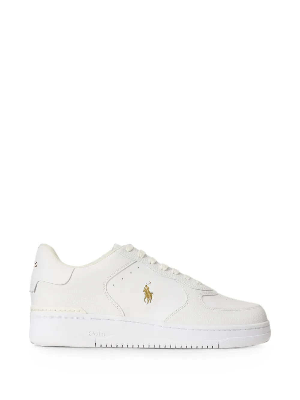 Polo Ralph Lauren Sneakers con ricamo - Bianco