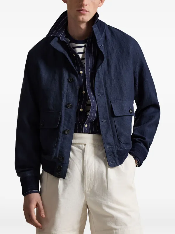 Polo Ralph Lauren ボンバージャケット | ブルー | FARFETCH JP