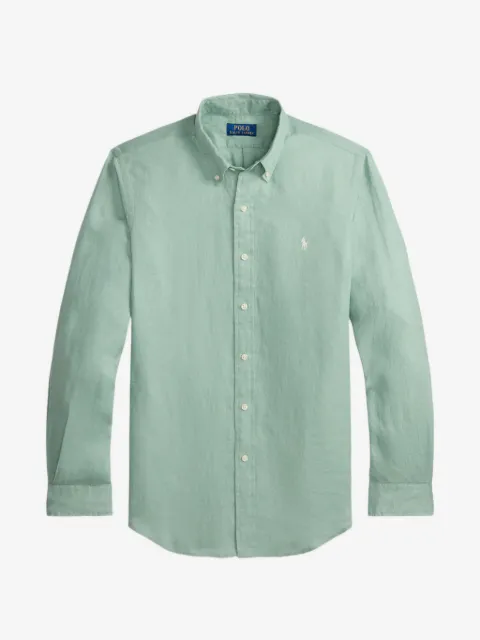 Polo Ralph Lauren logo-embroidered button-down shirt