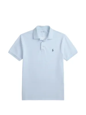 Polo Ralph Lauren cable-knit Polo Shirt | Blue | FARFETCH ZA