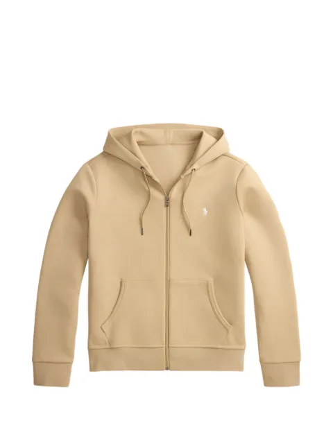 Polo Ralph Lauren hoodie con logo bordado y cierre