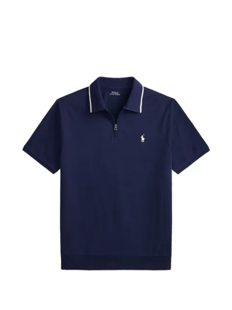 Polo Ralph Lauren zip-fastening tipped polo shirt