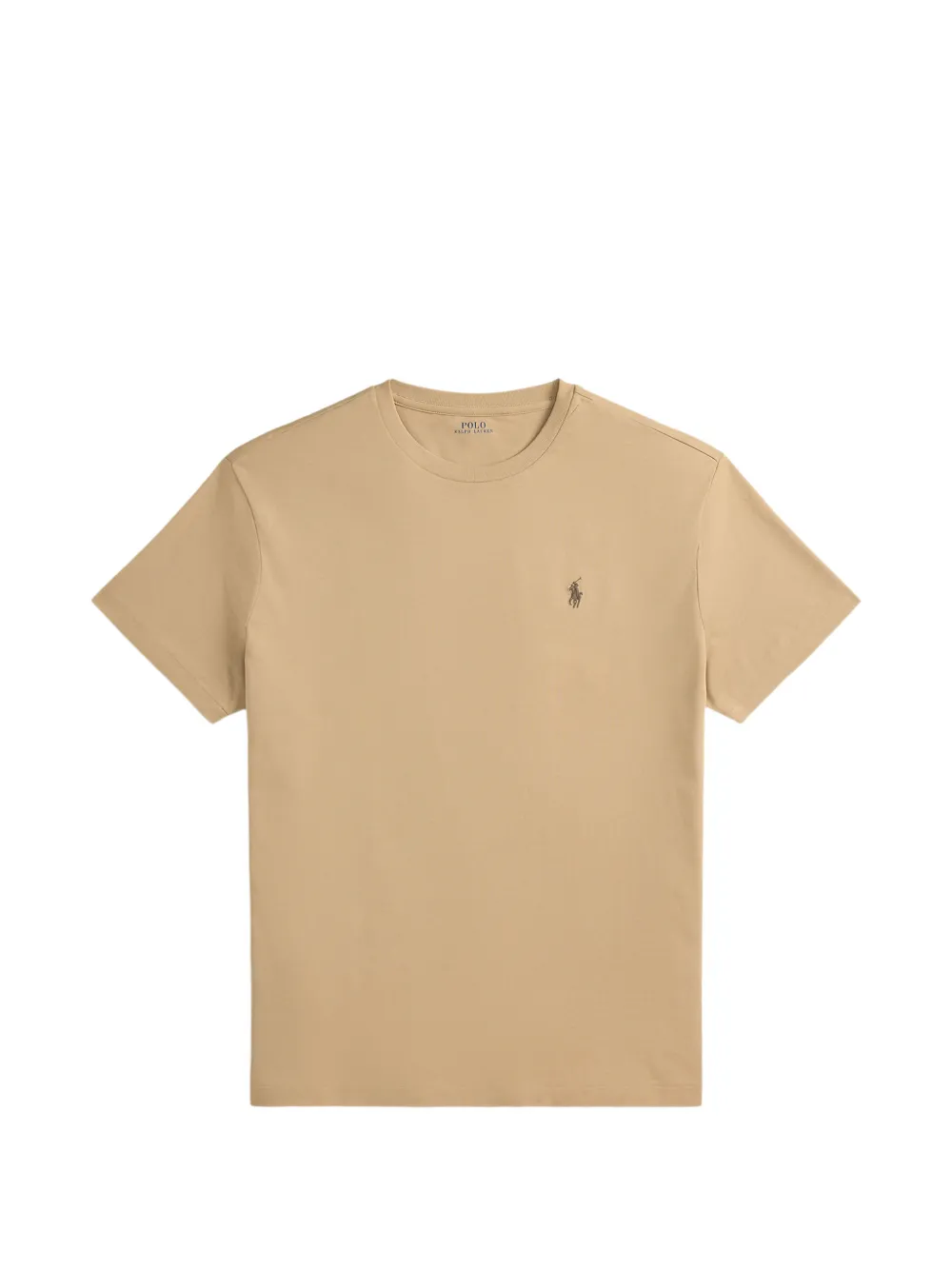 Polo Ralph Lauren logo-embroidered T-shirt - Toni neutri