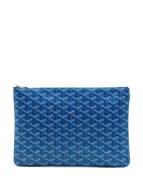 Goyard Pre-Owned 2018 Goyardine Senat MM clutch bag