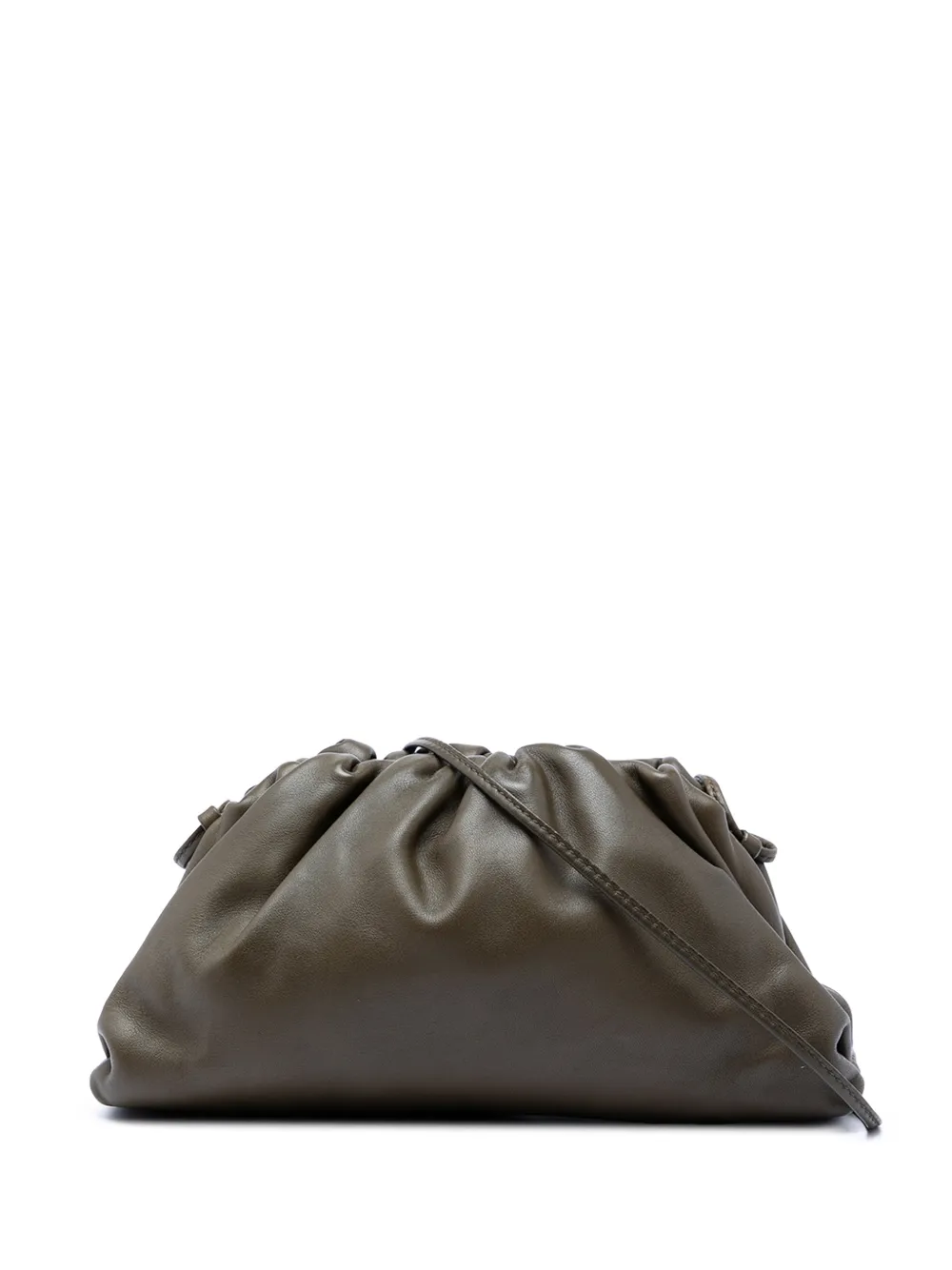 Bottega Veneta Pre-Owned 2012-2026 Lambskin The Mini Pouch crossbody bag - Braun