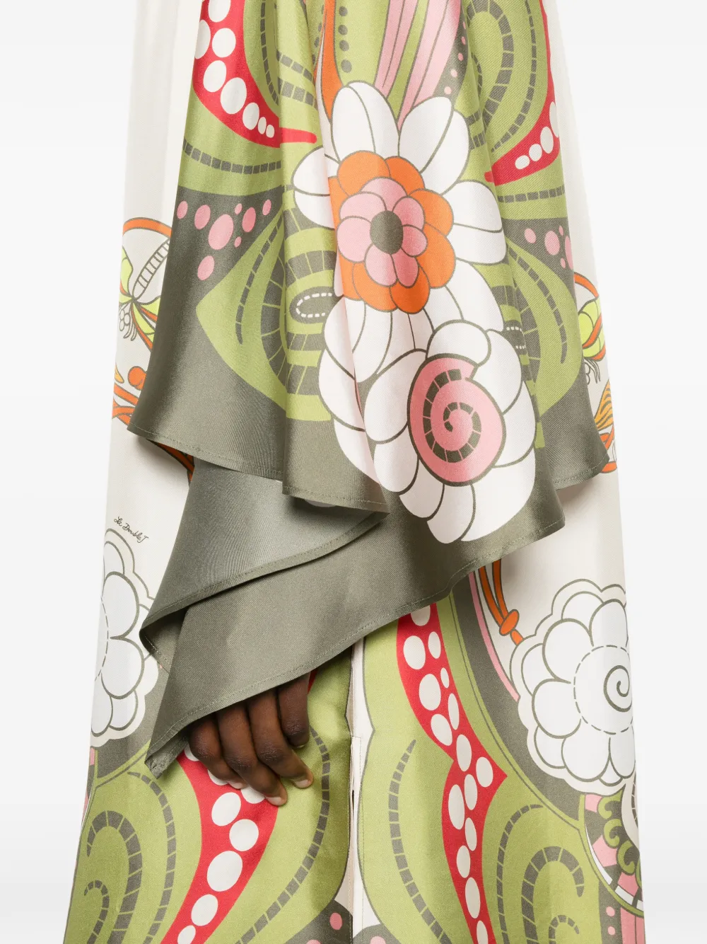 La DoubleJ Goddess Placée jurk Beige