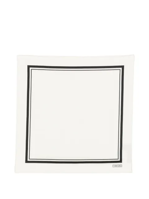 TOM FORD border-print pocket square