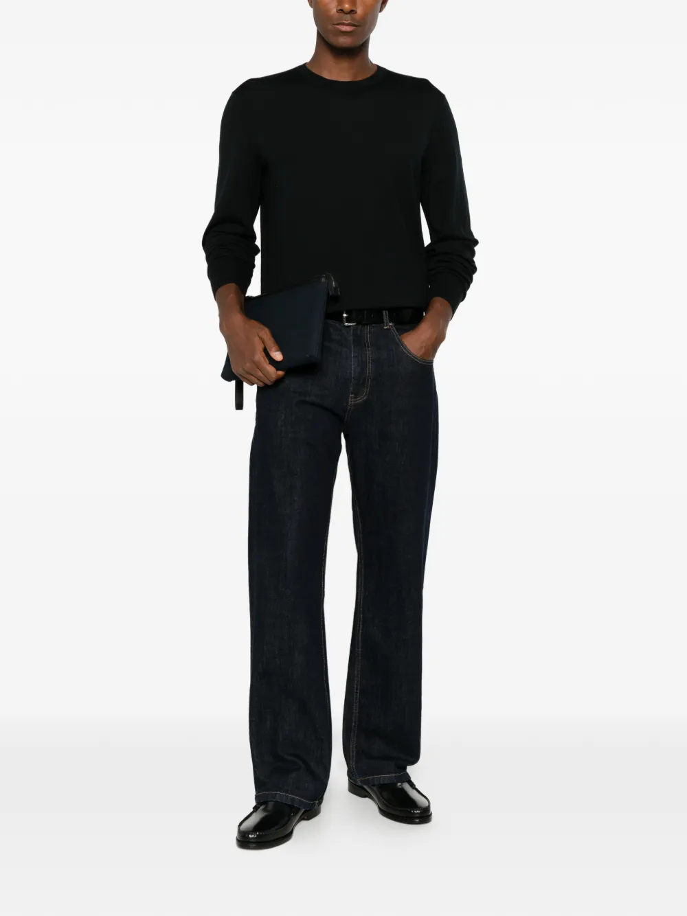 TOM FORD Trui met hoge hals Zwart