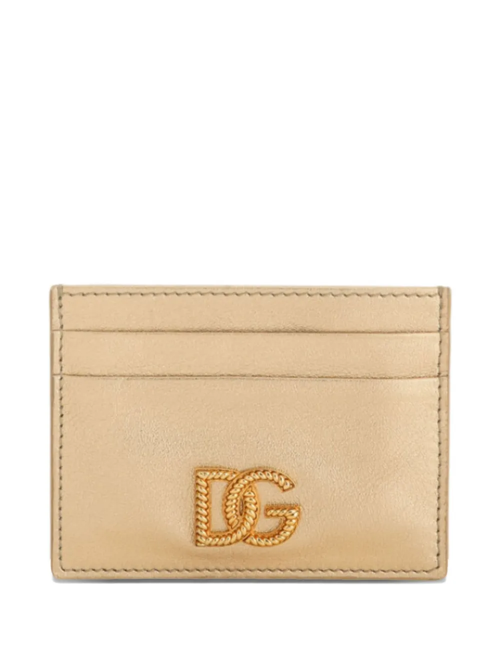 Dolce & Gabbana DG logo card holder - Oro