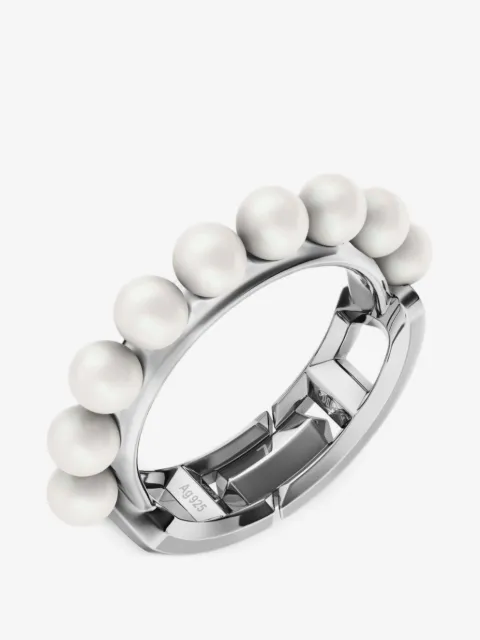 Diesel anillo con detalle de perla