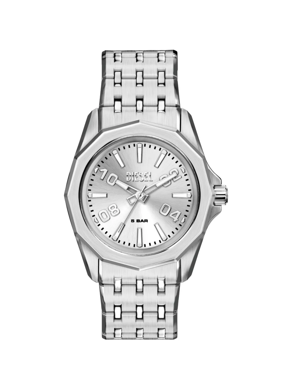 Diesel Stinger 44mm watch - Silver