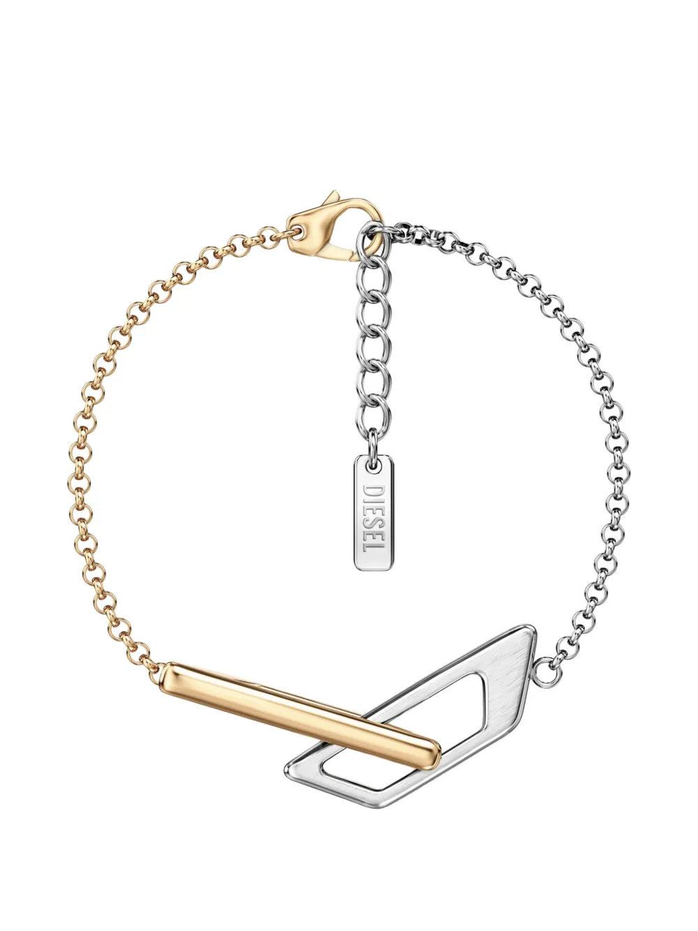 Diesel D-logo chain bracelets - Oro