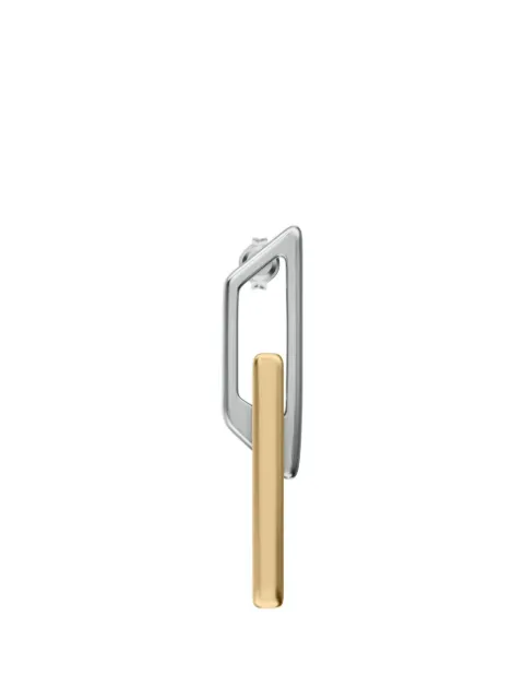 Diesel D-component drop earrings