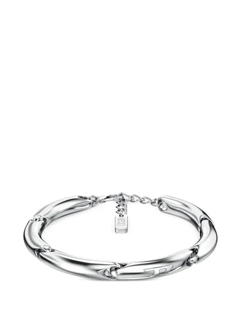 Diesel D logo chain bracelet