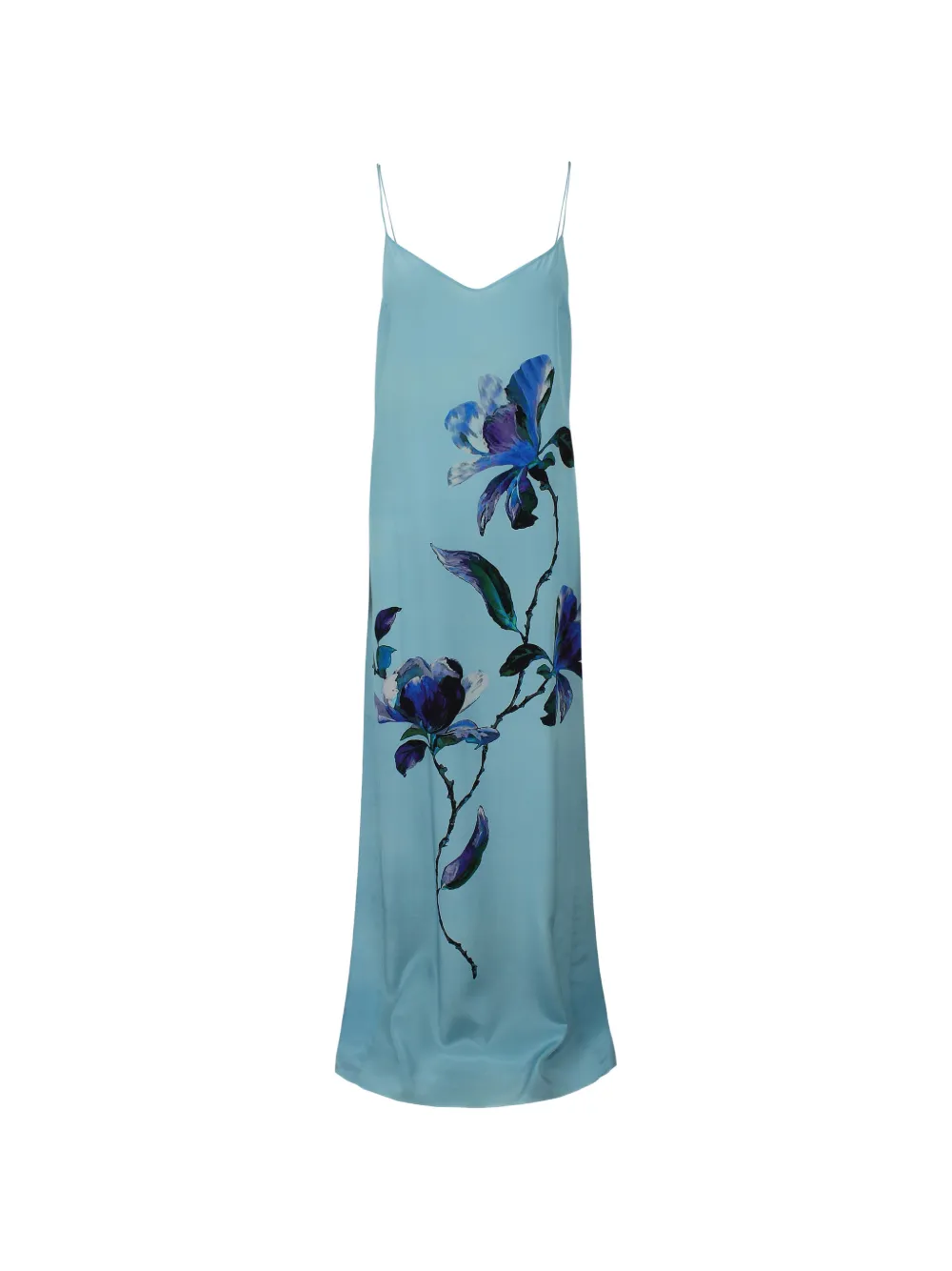 Ermanno Scervino floral-print maxi dress - Blu