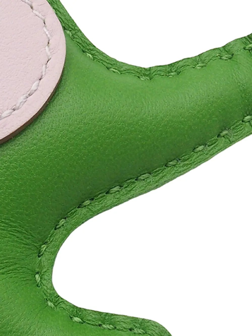  Hermès Pre-owned Portachiavi Milo Grigri Rodeo Pegase Pm In Pelle Di Agnello E Pelle Swift 2023 - Rosa 