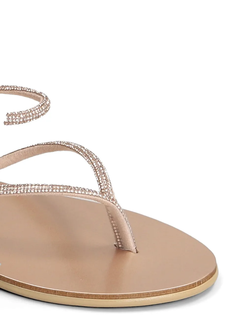 Nicolas Lainas Sandalen met bandjes Beige
