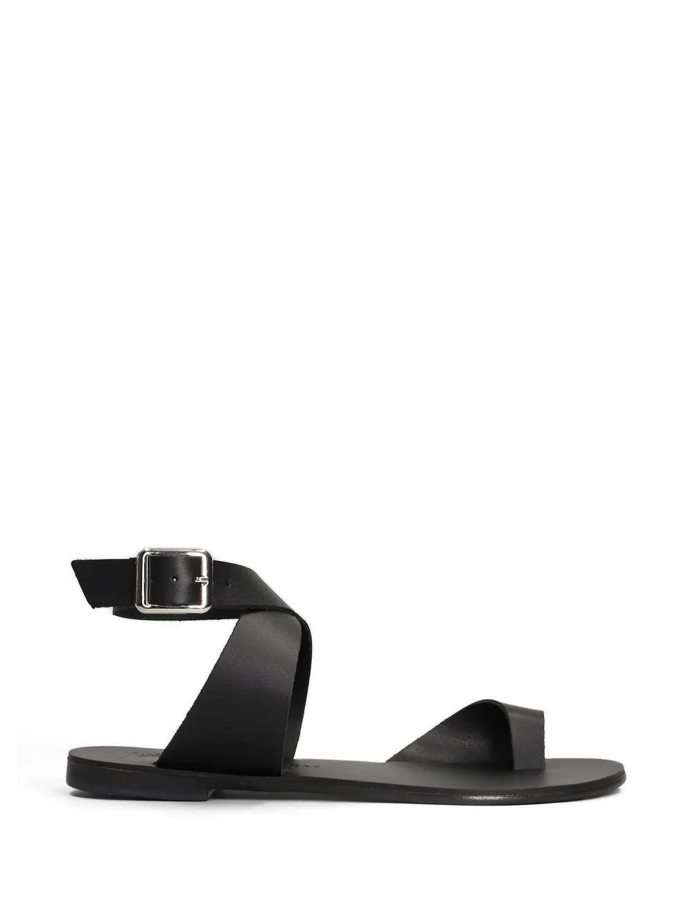 Nicolas Lainas Sandalen met detail Zwart