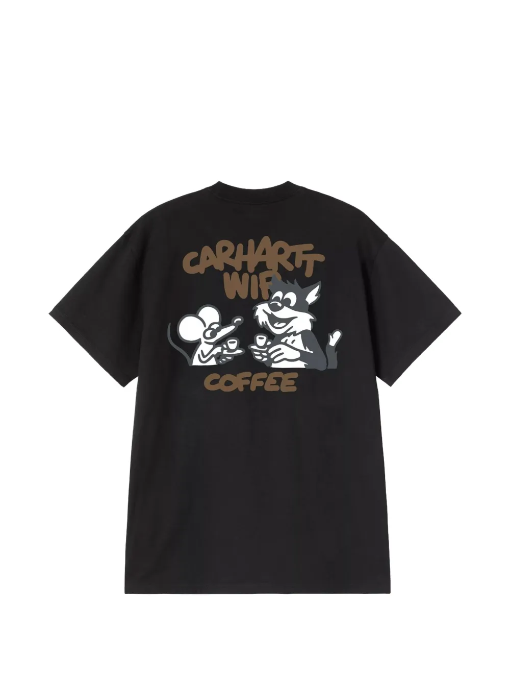 Carhartt WIP Coffee Break graphic-print T-shirt | Black | FARFETCH