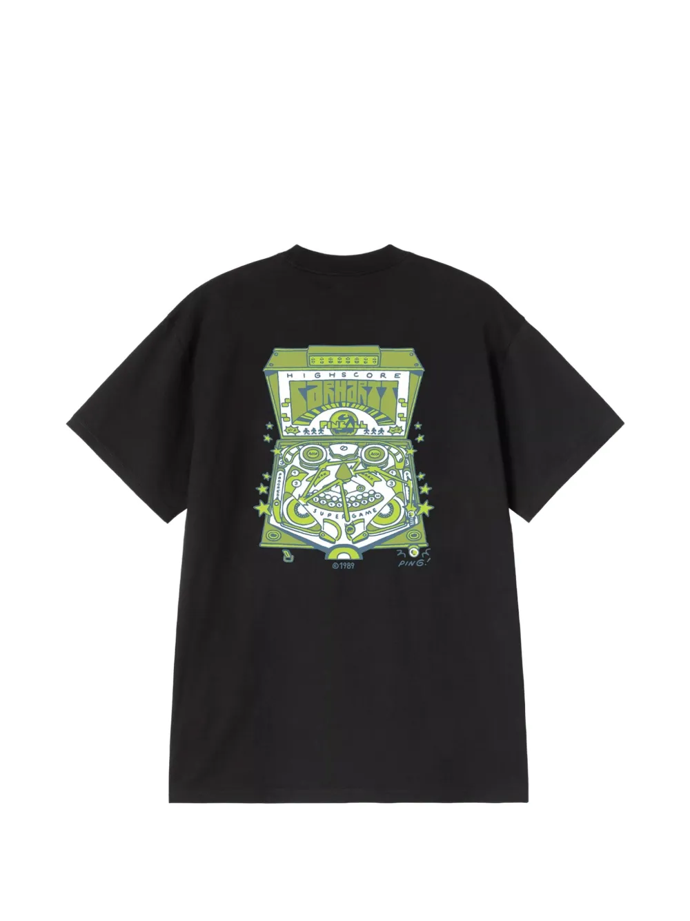 Carhartt WIP Pinball T-shirt met grafische print Zwart
