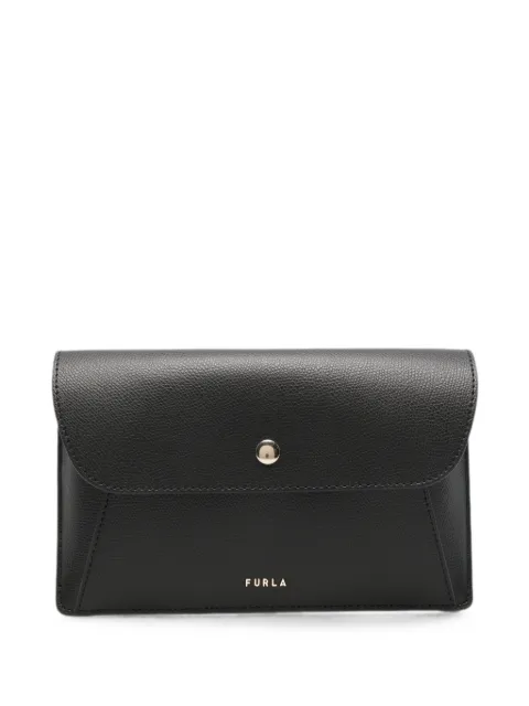 Furla Lea logo-print leather belt bag