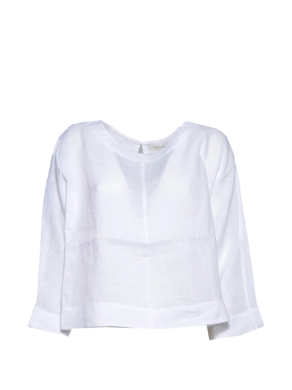 JcSophie Lenora long-sleeve blouse - Bianco