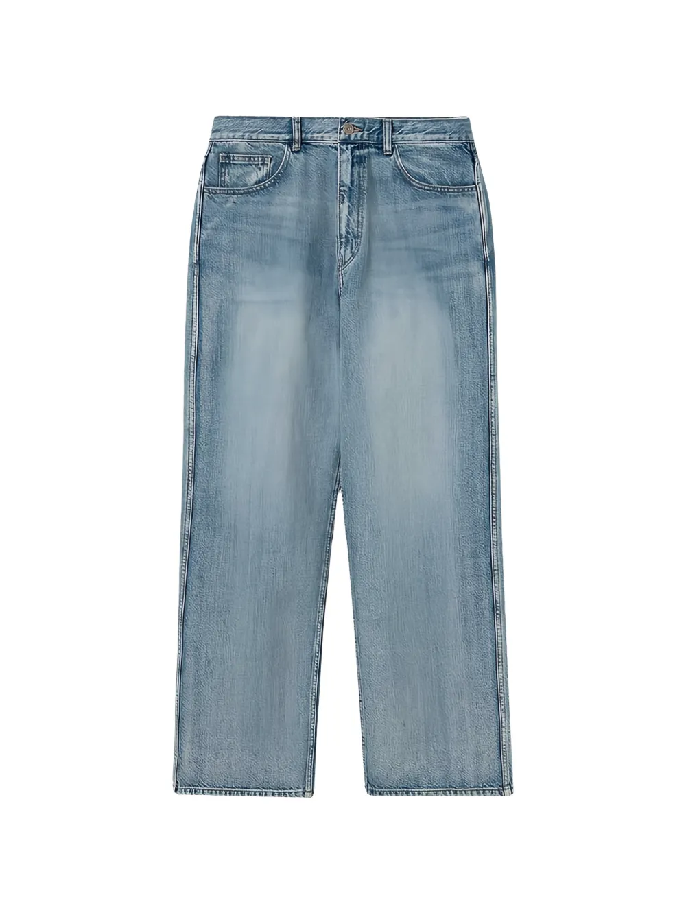 SOLID HOMME straight-leg jeans - Blu