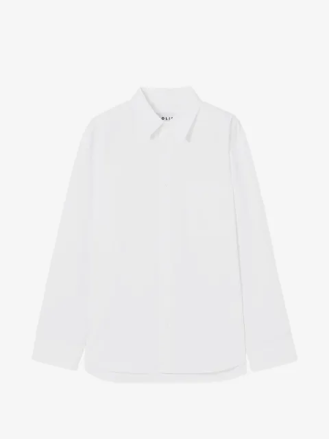 SOLID HOMME chest-pocket shirt