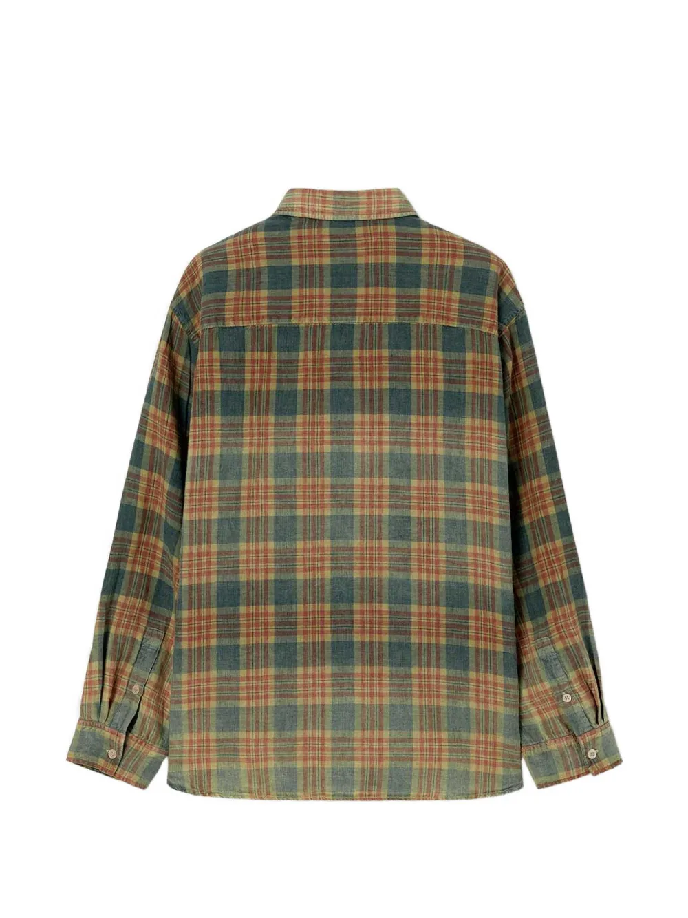  Solid Homme Camicia A Quadri - Blu 